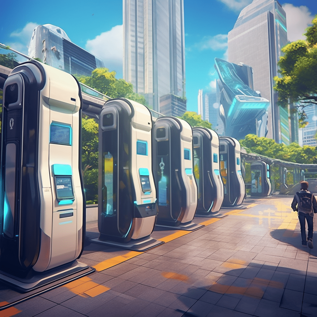 A_futuristic_cityscape_with_smart_luggage_lockers